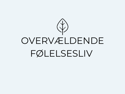 En af de problematikker du kan få hjælp til hos mig er oplevelsen af et overvældende følelsesliv